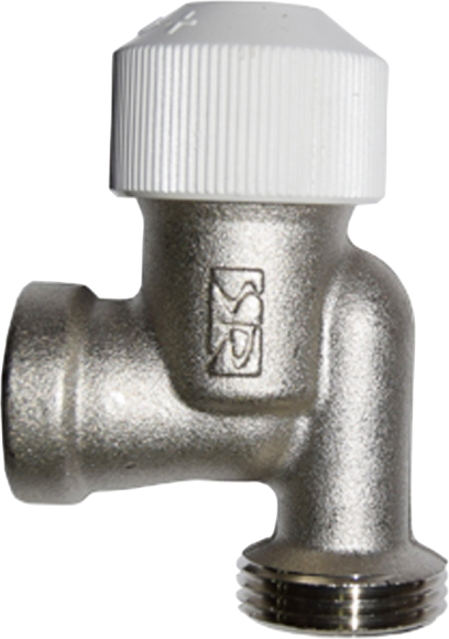 Вентиль SR Rubinetterie M218-1500N000 ВР-НР 1/2"х3/4",без хвостовика, осевой, термостатический