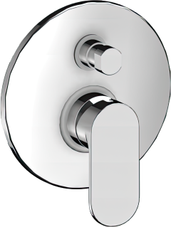 Встраиваемый смеситель для душа и ванны Gattoni H2OMIX 7000 7003470C0.CH С ВНУТРЕННЕЙ ЧАСТЬЮ, хром