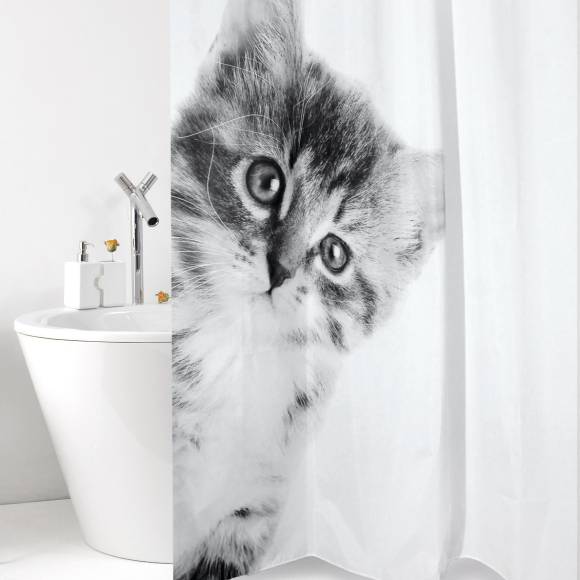 Штора для ванной Bacchetta Kitty 180x200