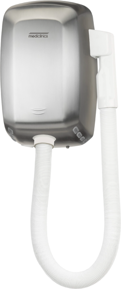 Фен для волос Mediclinics Machflow SC0009CS, нержавеющая сталь матовая