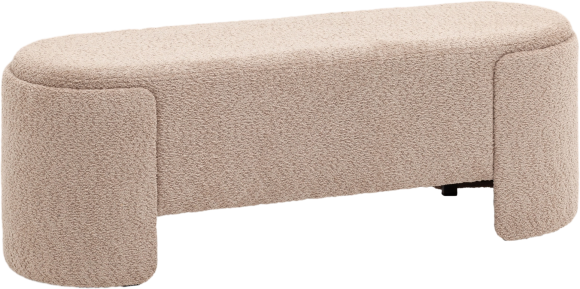 Банкетка Stool Group Taks 115 букле капучино