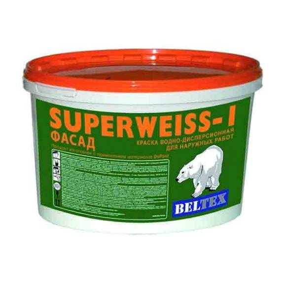 BELTEX Краска ВД SUPERWEISS фасад 15 кг