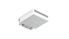 Коннектор системы SLIM END-CN-SLIM-WH, белый Коннектор системы SLIM END-CN-SLIM-WH, белый