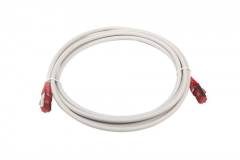 Патч-корд кат.5E F/UTP экранир. LSZH PC-LPM-STP-RJ45-RJ45-C5e-3M-LSZH-GY 3м сер. Hyperline 42338