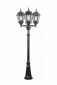 Фонарный столб Arte Lamp Genova A1207PA-3BN Фонарный столб Arte Lamp Genova A1207PA-3BN
