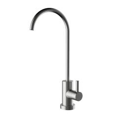 Кран Clever Metall Free 61480, нержавеющая сталь