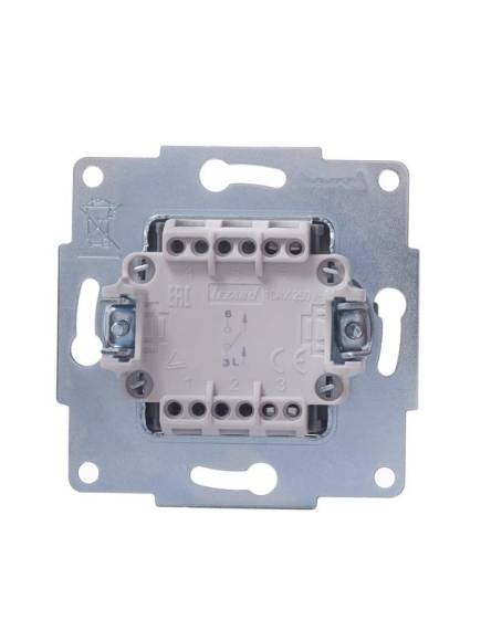 Выключатель 1-кл. СП Vesna механизм бел. LEZARD 742-0288-100 Выключатель 1-кл. СП Vesna механизм бел. LEZARD 742-0288-100