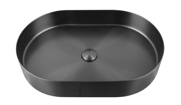 Накладная раковина AltroBagno Eterno 001026 MtGr, оружейная сталь