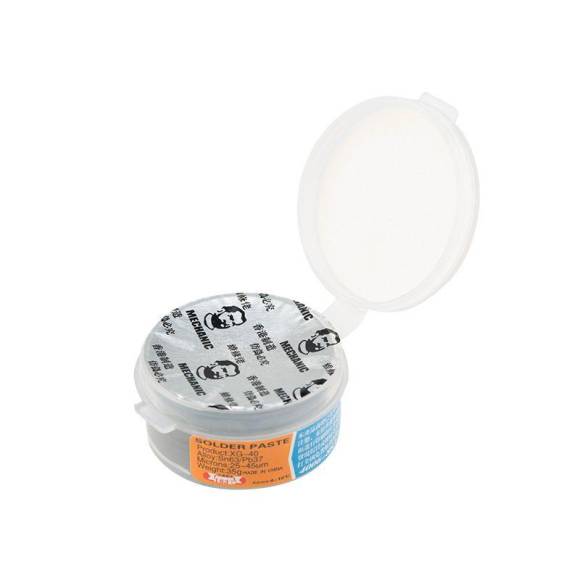 Припой-паста (паяльная паста) 35г Sn63 Pb37 (банка) SDS 09-3815 Припой-паста (паяльная паста) 35г Sn63 Pb37 (банка) SDS 09-3815