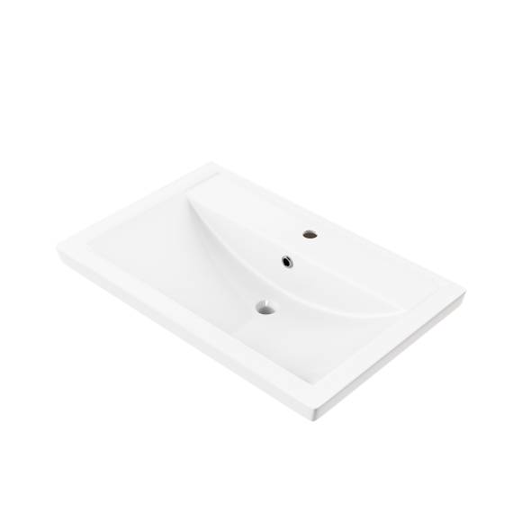 Мебельная раковина IDDIS Optima Home 407 70 глянцевая белая