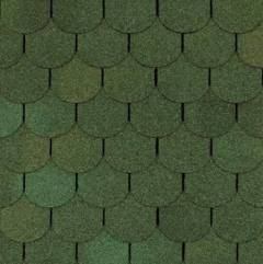 Черепица Классик - Танго Shinglas (зеленый) Черепица Классик - Танго Shinglas (зеленый)
