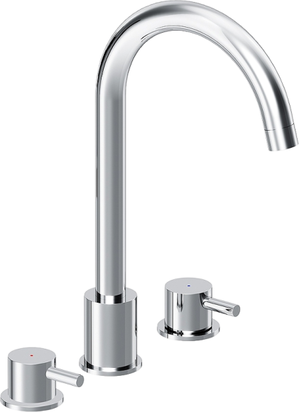 Смеситель для раковины Damixa Scandinavian Pure 360200000 хром