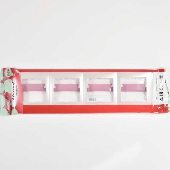 Рамка 4-м Karina Life горизонт. жемчуж./бел. перламутр LEZARD 708-3000-149 Рамка 4-м Karina Life горизонт. жемчуж./бел. перламутр LEZARD 708-3000-149