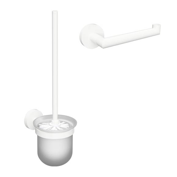 Набор Держатель Bemeta White 104212034 white + Ершик 104113014