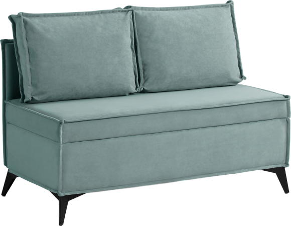 Кухонный диван Norta Loft XS 113x59x80 см велюр vivaldi 10