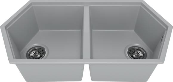 Мойка кухонная KitKraken Gulf Gulf Grey серая