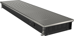Конвектор отопления Royal Thermo Atrium 90/300/1800-DG-U-NA натуральный алюминий