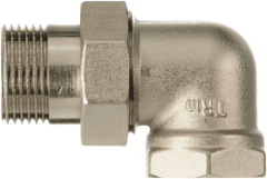 Американка TeRma 06284 угловая, 1" ВРx1" НР
