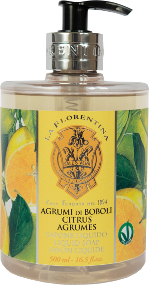 Жидкое мыло La Florentina Citrus с дозатором, увлажняющее, 500 мл