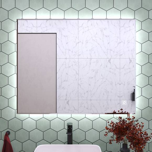 Зеркало MebelVann Орвието 100x80, с подсветкой