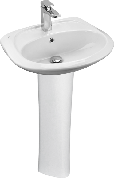 Раковина Santek Бриз 1WH110460 55 с пьедесталом