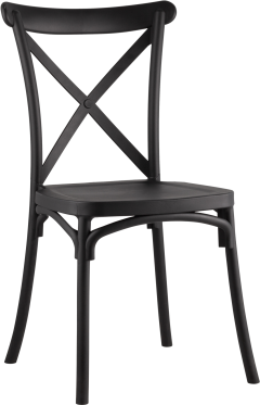 Стул Stool Group Кроссбэк черный