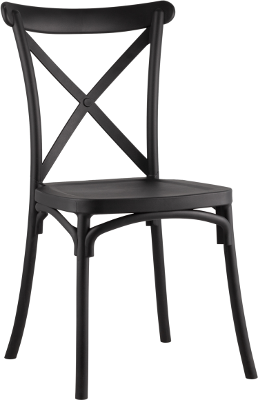 Стул Stool Group Кроссбэк черный