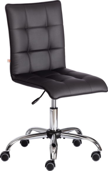 Компьютерное кресло TetChair Zero, искусственная кожа черная 36-6