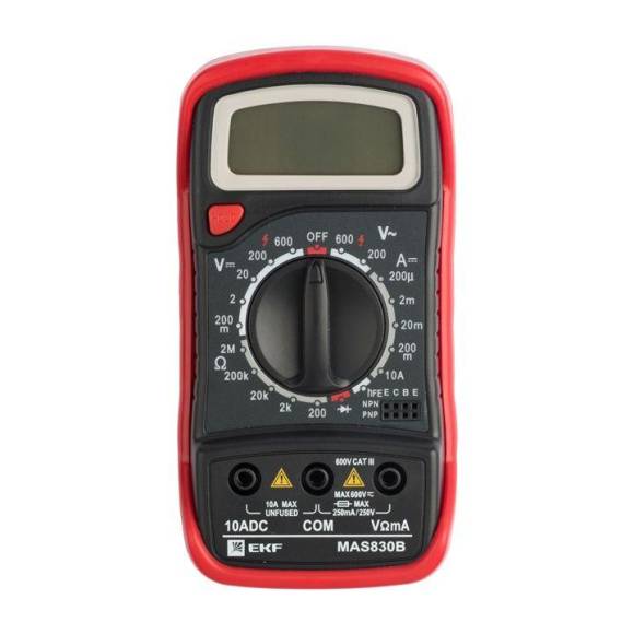 Мультиметр цифровой MAS830B Expert EKF In-180701-pm830B Мультиметр цифровой MAS830B Expert EKF In-180701-pm830B