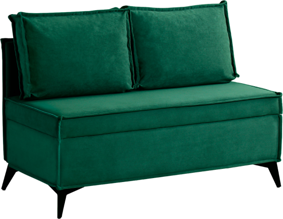 Кухонный диван Norta Loft XS 113x59x80 см велюр vivaldi 11