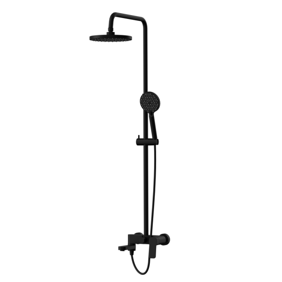 Душевая стойка Paini Viva Style P4YO687D250F3D110 черный