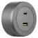 Розетка USB и type C на треке Arte Milano Am-track-sockets-39 399731TS/USB-Type-C Grey