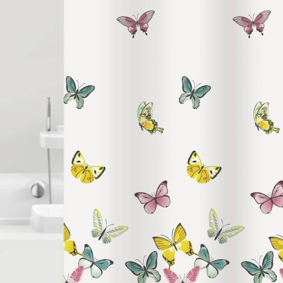 Штора для ванной Bacchetta Mariposa 180x200