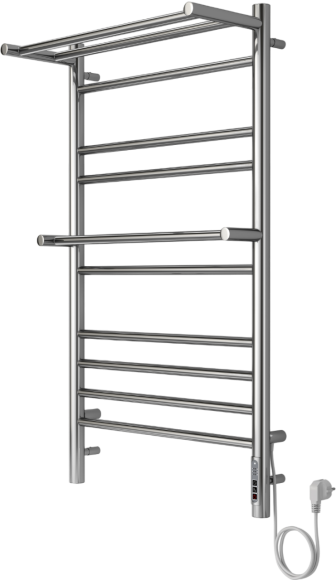 Полотенцесушитель электрический AQUATEK Альфа П10 50x90 хром
