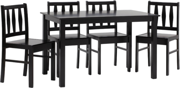 Обеденная группа Stool Group Ingrid стол + 4 стула, венге
