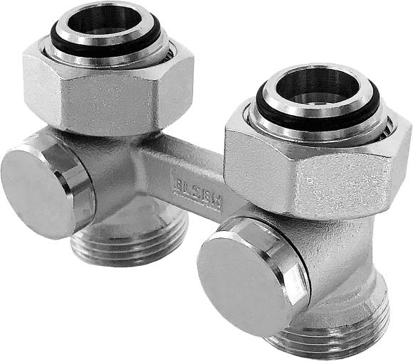Узел нижнего подключения Elsen Н ЕК-НГ ЕК 3/4"-3/4" Н-образный, прямой