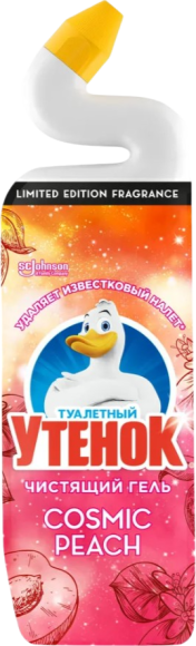 Универсальное моющее средство Туалетный утенок Cosmic Peach 0,8 л