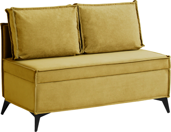 Кухонный диван Norta Loft XS 113x59x80 см велюр vivaldi 33