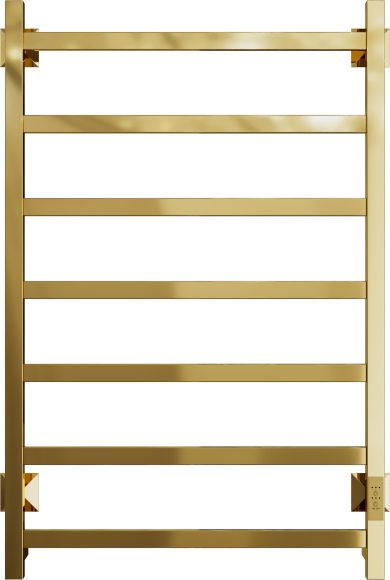 Полотенцесушитель электрический EWRIKA Пенелопа КВ7 80х50, золото Полотенцесушитель электрический EWRIKA Пенелопа КВ7 80х50, золото
