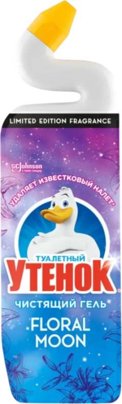 Универсальное моющее средство Туалетный утенок Floral Moon 0,8 л