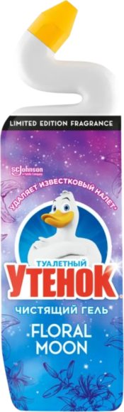 Универсальное моющее средство Туалетный утенок Floral Moon 0,8 л