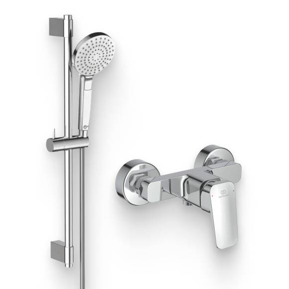Душевой комплект Смеситель для душа Ideal Standard Ceraplan BD250AA + Гарнитур IdealRain B2233AA