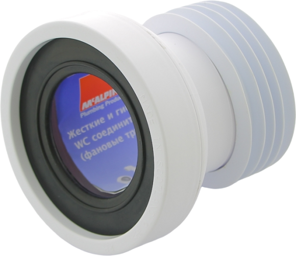 Отвод McAlpine MRWC10 с манжетой, 14°, 140 мм