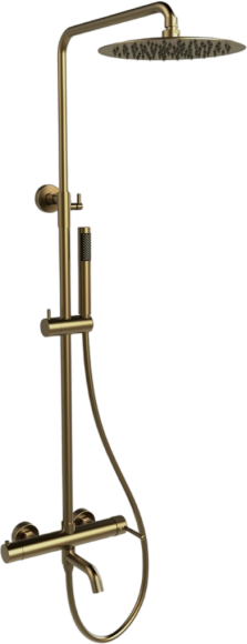 Душевая стойка Raiber Graceful RPG-006 матовое золото