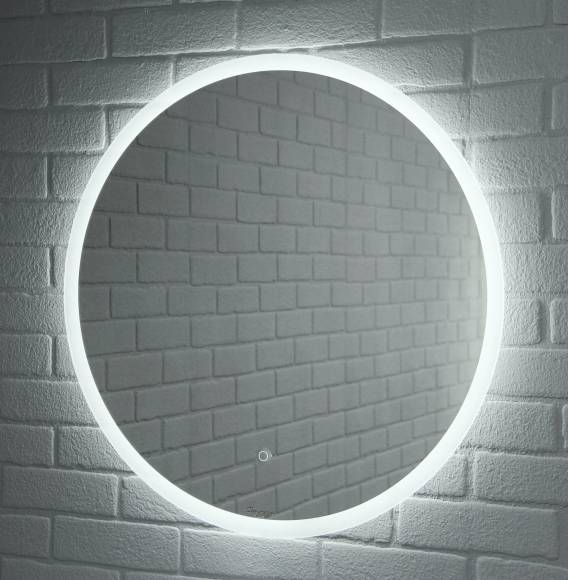 Зеркало в ванную Sansa Moon 72 white с подсветкой