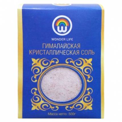 Пищевая Гималайская Розовая Соль 482гр (Мелкий помол 07-1мм)