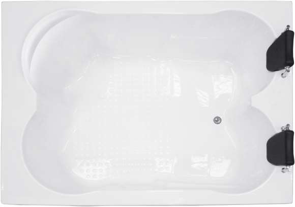 Акриловая ванна Royal Bath Hardon RB083100K 200x150 см, пристенная, белая, с каркасом, для двоих