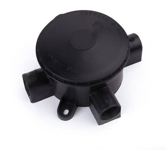 Коробка распределительная ОП 4-х рожк. У-409 полиамид ПЭМИ 43Б16А4094 Коробка распределительная ОП 4-х рожк. У-409 полиамид ПЭМИ 43Б16А4094