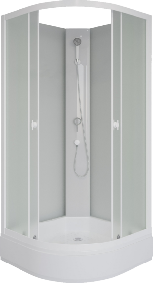 Душевая кабина Niagara Promo P80/26/MT/BK 80x80 см, без крыши Душевая кабина Niagara Promo P80/26/MT/BK 80x80 см, без крыши