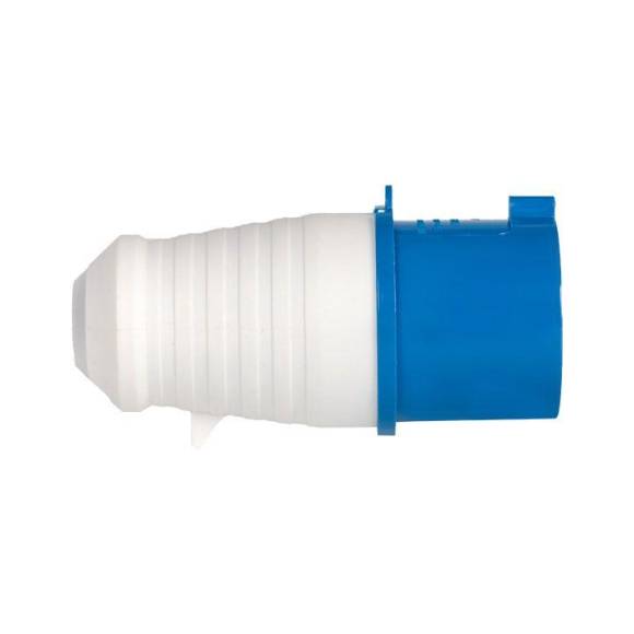 Вилка переносная 013 16А 2P+PE 220В IP44 EKF ps-013-16-220 Вилка переносная 013 16А 2P+PE 220В IP44 EKF ps-013-16-220